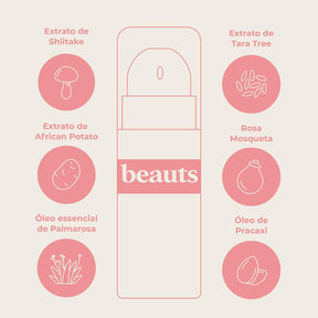 Creme facial noturno - Beauts - ingredientes 