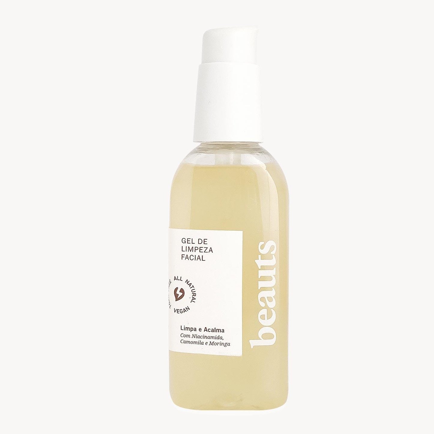 Gel de Limpeza Facial - Beauts - Limpa e acalma a pele