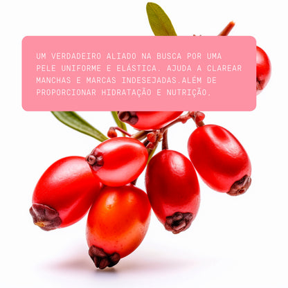 Óleo de rosa mosqueta puro 140 ml Beauts: ingrediente natural