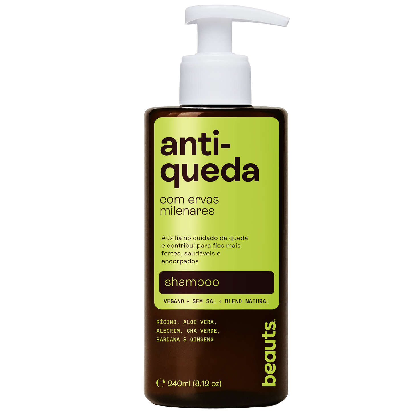 Shampoo Antiqueda com Ervas Milenares