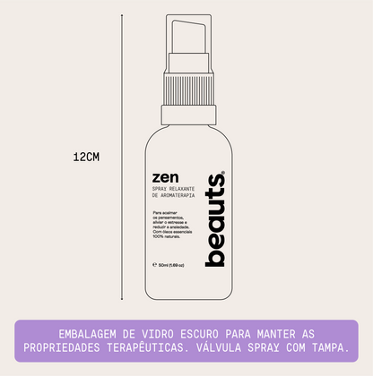 Spray de Aromaterapia Relaxante Zen