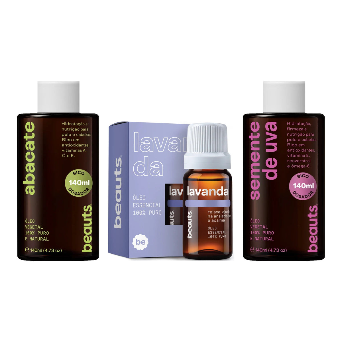 Kit Massagem Relaxante Beauts