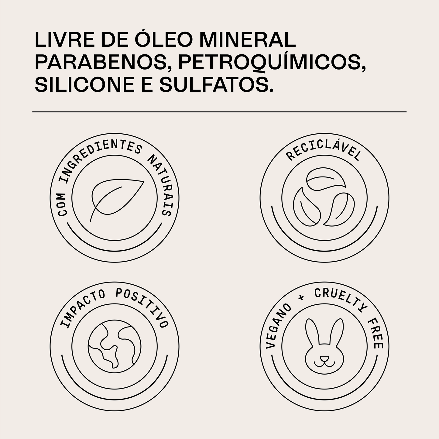 Ingredientes naturais do óleo Beauts com Ojon e Aloe Vera para cabelos danificados