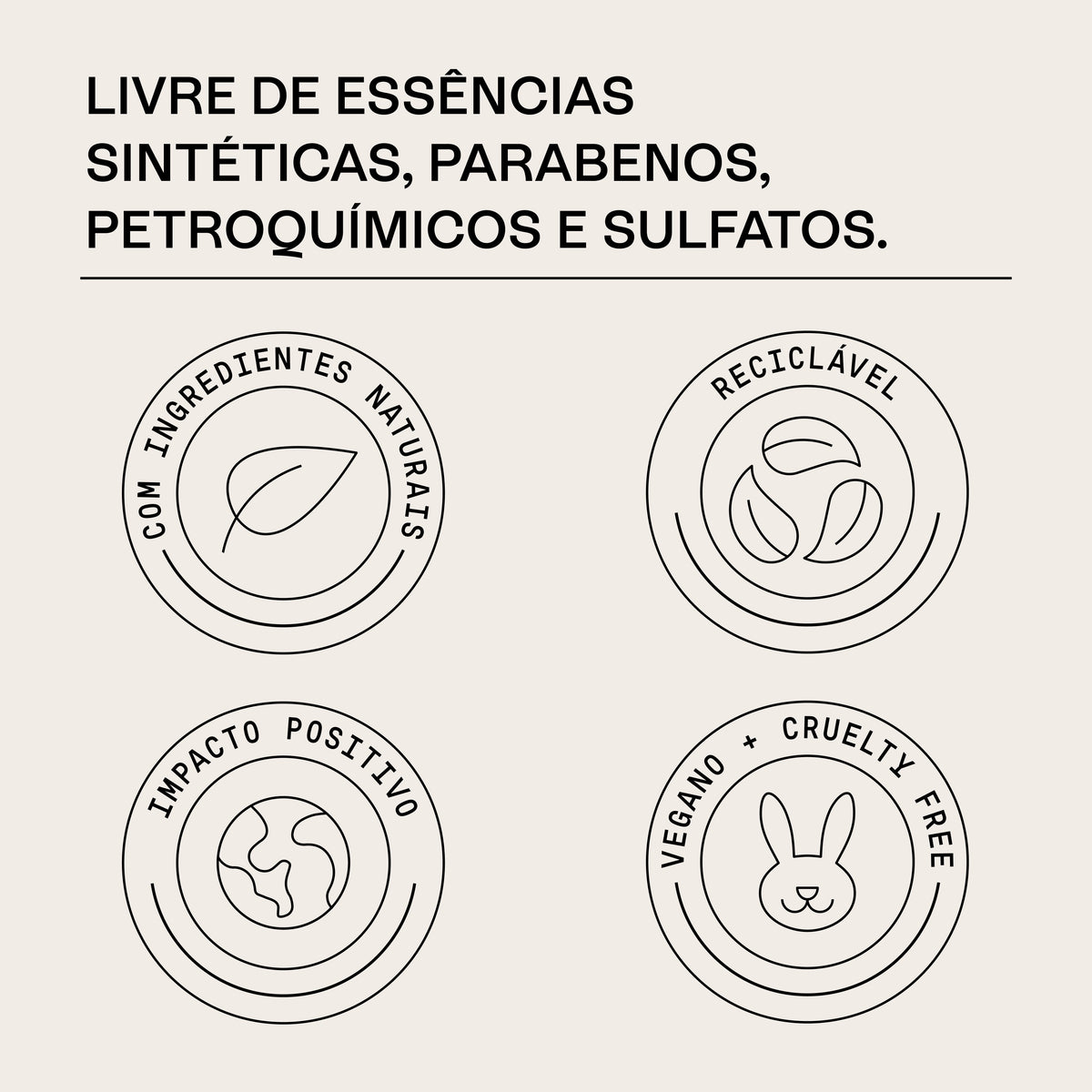 Sérum de ácido salicílico 2% Defense Beauts: selos vegano e cruelty free
